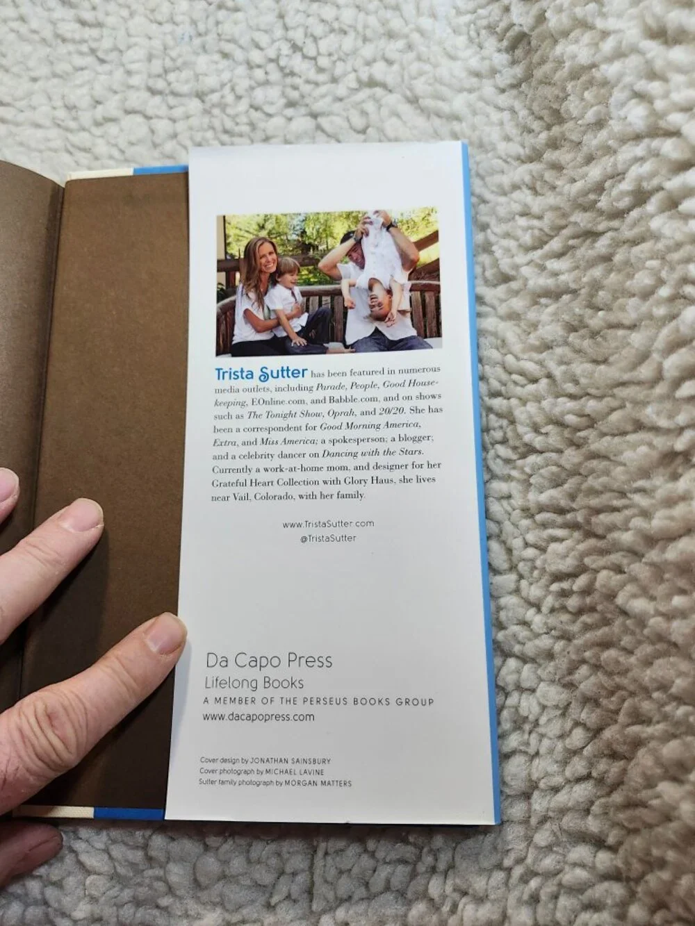 Happily Ever After Trista Sutter Hardcover First Da Capo Press Edition 2013 Book - Picture 8 of 13